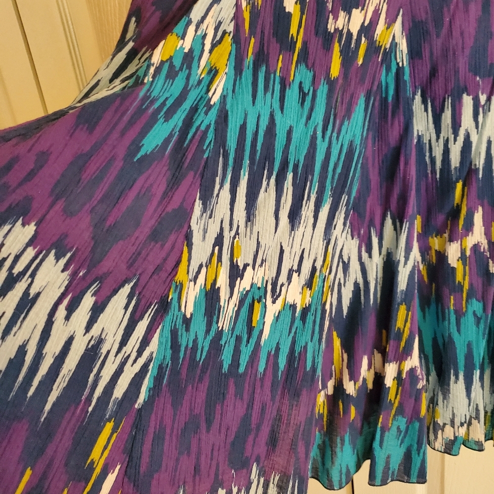 Ruby Rd Multicolored Skirt S 10 - Picture 5 of 10